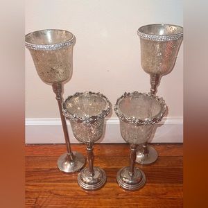 I used these for my wedding. They are beautiful decor at home or for an event.